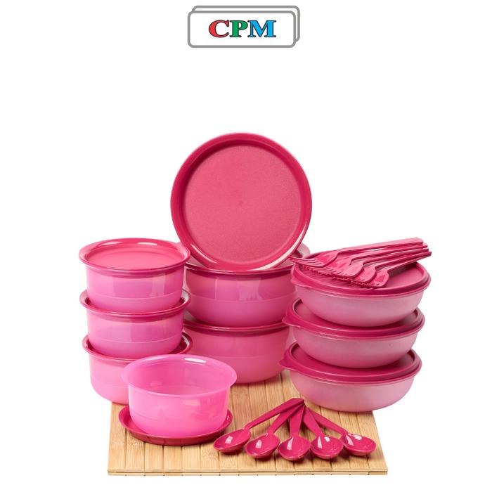 Gambar CPM PAKET MANGKOK SUPER BOWL 20 IN 1 Bisa pilih warna - Merah dari CPM Shop_NEW undefined Tokopedia