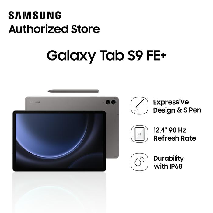 Gambar Samsung Galaxy Tab S9 FE Plus 5G 12/256GB - Grey dari Rejodadi - Samsung Authorized undefined Tokopedia