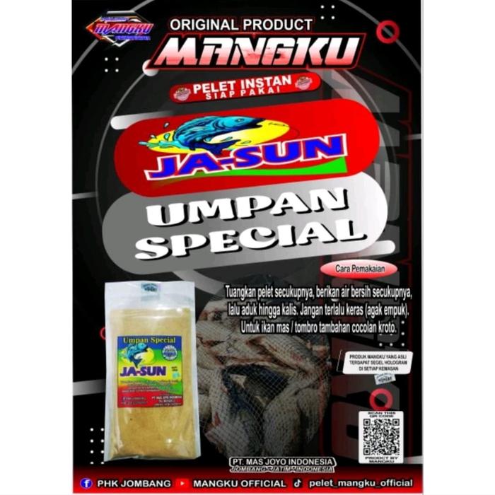 Gambar UMPAN PELET MANGKU MANGKU JA-SUN ... ANTI BONCOS dari ZZ PANCING undefined Tokopedia
