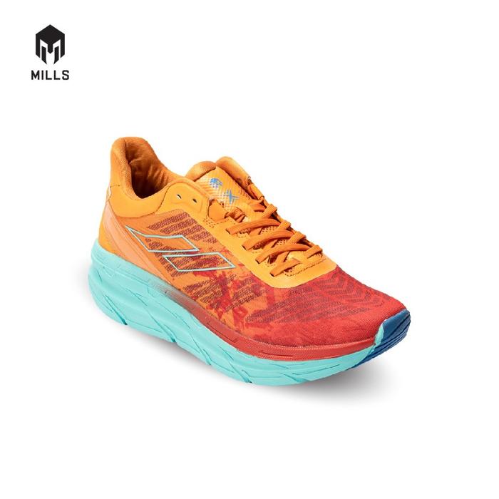 Gambar SEPATU RUNNING MILLS ENERMAX CUSHION 100% ORIGINAL - Red oren tosca, 39 dari FATASPORT.ID undefined Tokopedia