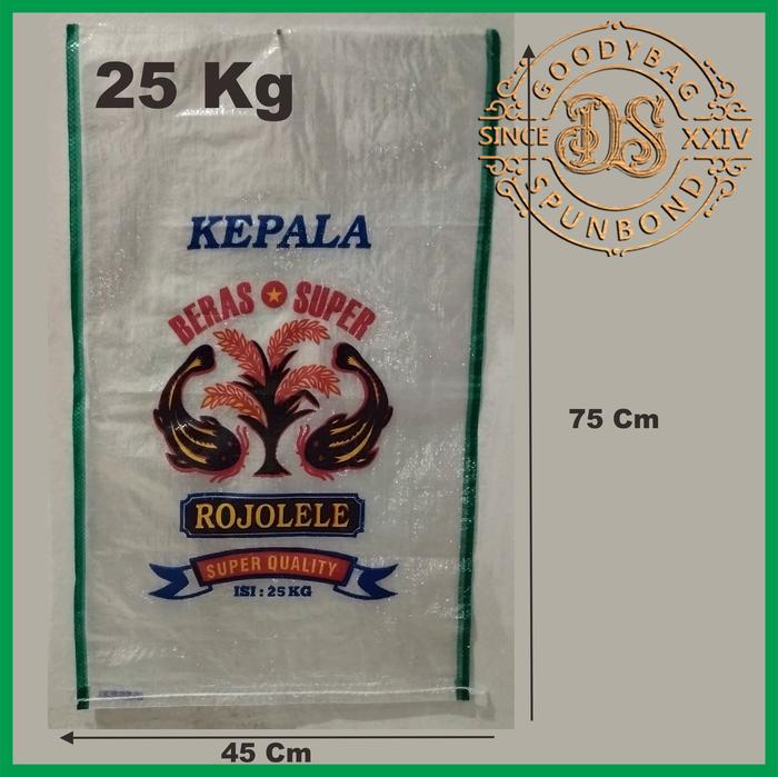 Jual karung beras 25 kg - Kota Bandung - Goodiebag Ds | Tokopedia