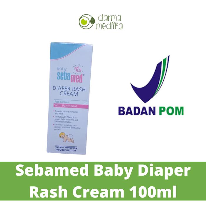 Gambar Sebamed Baby Diaper Rash Cream 100 ml / Krim Ruam Popok Bayi 100ml dari DarmaMedika undefined Tokopedia