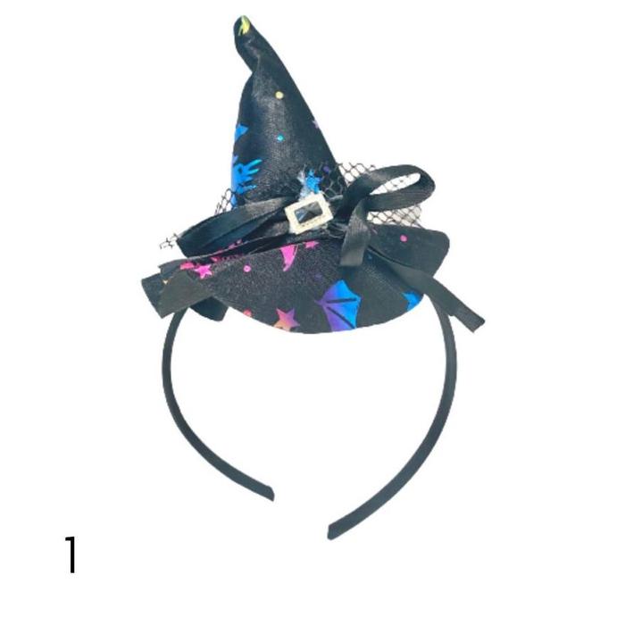 Gambar Halloween Witch Hat Headband / Bando Topi Kerucut Penyihir - 2 dari RESKI Ahmad Dani clection undefined 5 Tokopedia