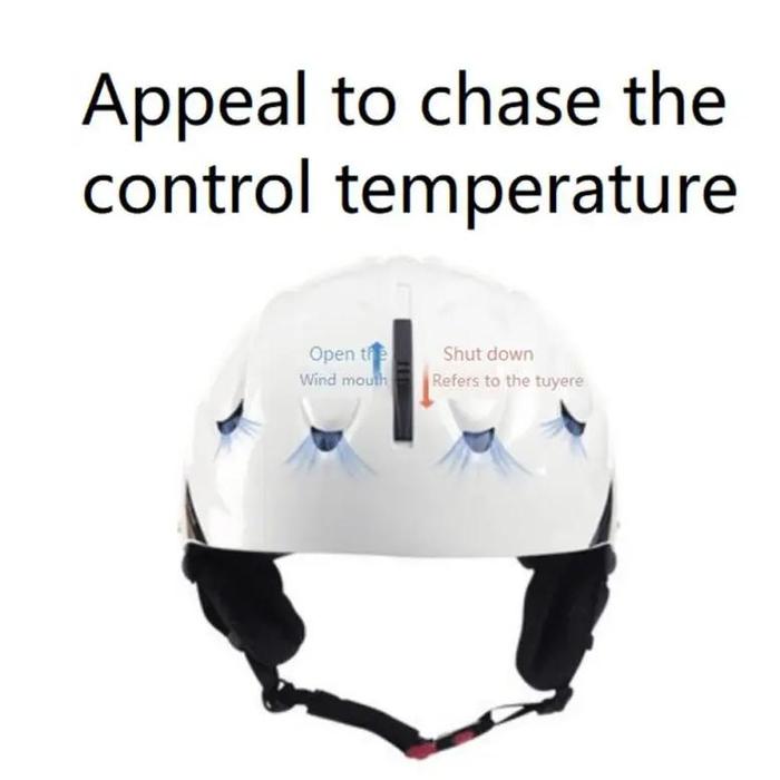 Gambar Winter Bicycle Helmet Warm Skiing Helmet Snowboard Skateboard S dari Just Adventure undefined Tokopedia