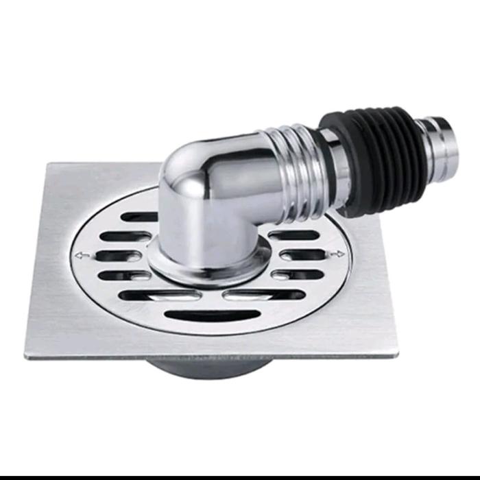 Gambar Floor Drain Mesin Cuci Stainless Floor Drain Mesin Cuci set + konektor - FLOOR+KONEKTOR dari SAHABAT SANITARY17 undefined Tokopedia