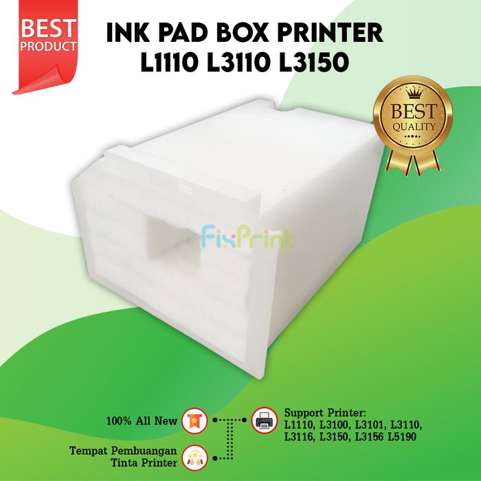 Gambar Busa Ink Pad Epson L1110 L3100 Bantalan Tinta Printer L3150 L3110 - Busa Only dari FixPrint Semarang undefined 5 Tokopedia