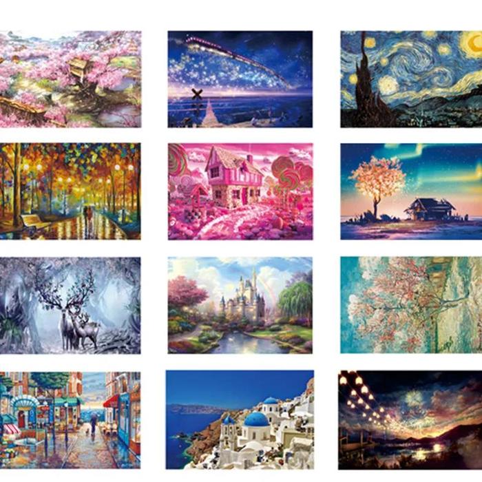 Gambar Adults 1000 Pieces Jigsaw Puzzles Educational Toys Cartoon Land dari Fast Goodly undefined Tokopedia