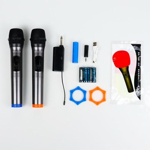 Gambar Mikrofon Mic microphone Karaoke Wireless Portable KTV G-MARK - Mc 1200 dari Focus Technology undefined Tokopedia