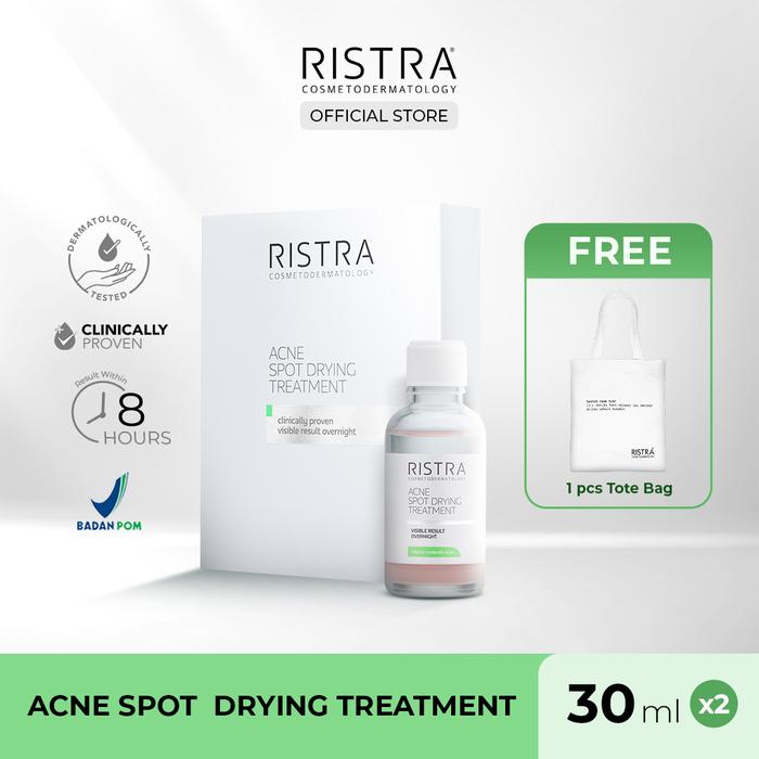 Gambar Ristra Acne Spot Drying Treatment Twin Pack Free Totebag Ristra dari Ristra Official Store undefined Tokopedia