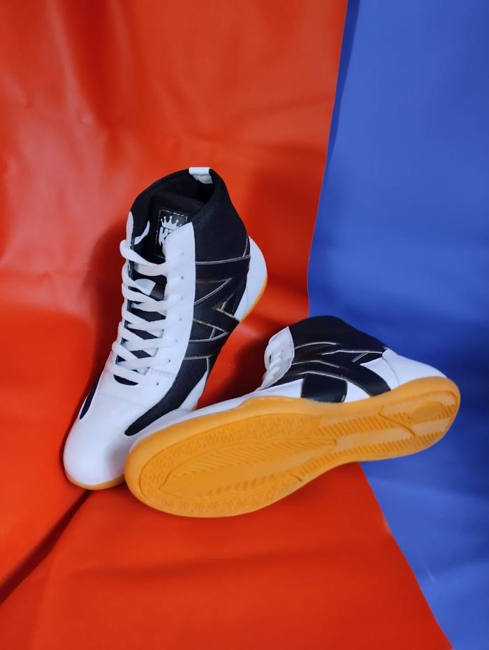 Gambar Sepatu Gulat,Boxing,Gym Kabbadi - Putih Hitam, 38 dari DDSSport18 undefined Tokopedia