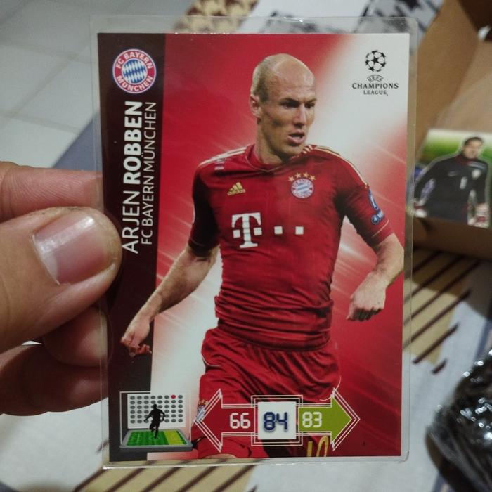 Gambar KARTU BOLA FOOTBALL CARD PANINI XL ADRENALYN ARJEN ROBBEN BAYERN dari JF Store inc. undefined Tokopedia
