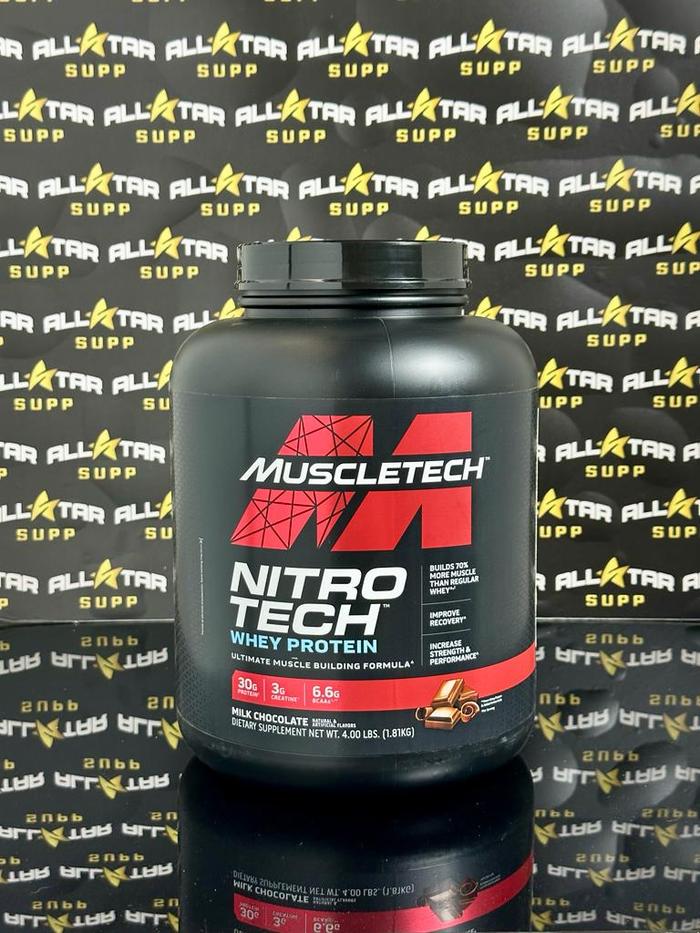 Jual Muscletech Nitrotech Performance Series 4 lbs plus shaker whey ...