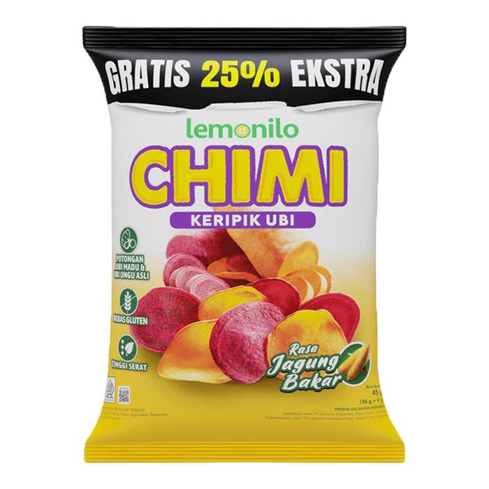 Gambar Lemonilo Chimi Keripik Ubi Jagung Bakar 36 + 9 g dari Alfamidi Official Store undefined Tokopedia