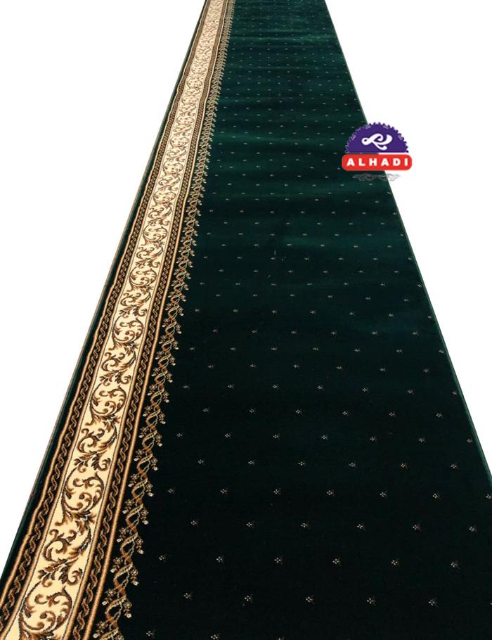 Gambar Alhadi Karpet Masjid MOSGRA METERAN Ukuran 100 x 120cm Ketebalan 14mm Sajadah Mushola Turki - Mosgra-6 dari Alhadi Official Store undefined Tokopedia