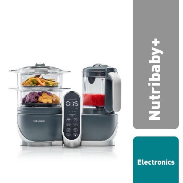 Gambar BABYMOOV Nutribaby Plus Steamer & Blender Food Processor - White dari DERA OUTLETS undefined Tokopedia