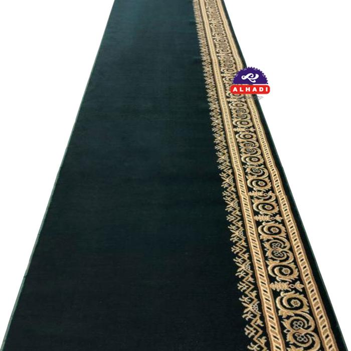 Gambar Alhadi Karpet Masjid MOSGRA METERAN Ukuran 100 x 120cm Ketebalan 14mm Sajadah Mushola Turki - Mosgra-4 dari Alhadi Official Store undefined Tokopedia