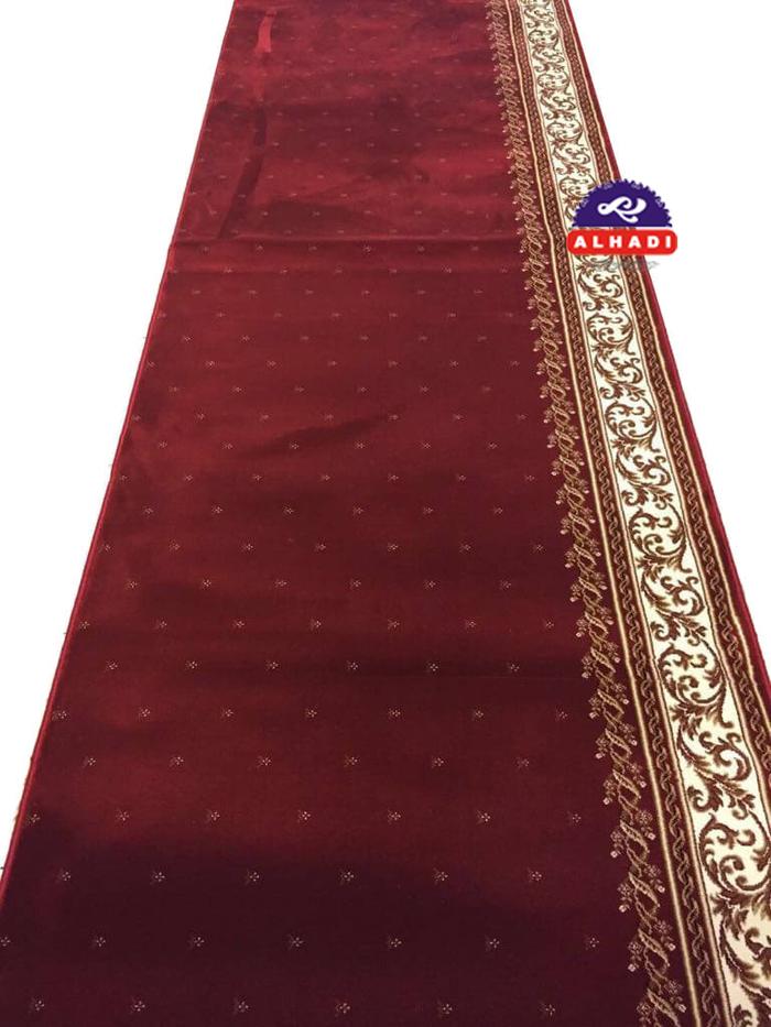 Gambar Alhadi Karpet Masjid MOSGRA METERAN Ukuran 100 x 120cm Ketebalan 14mm Sajadah Mushola Turki - Mosgra-5 dari Alhadi Official Store undefined Tokopedia