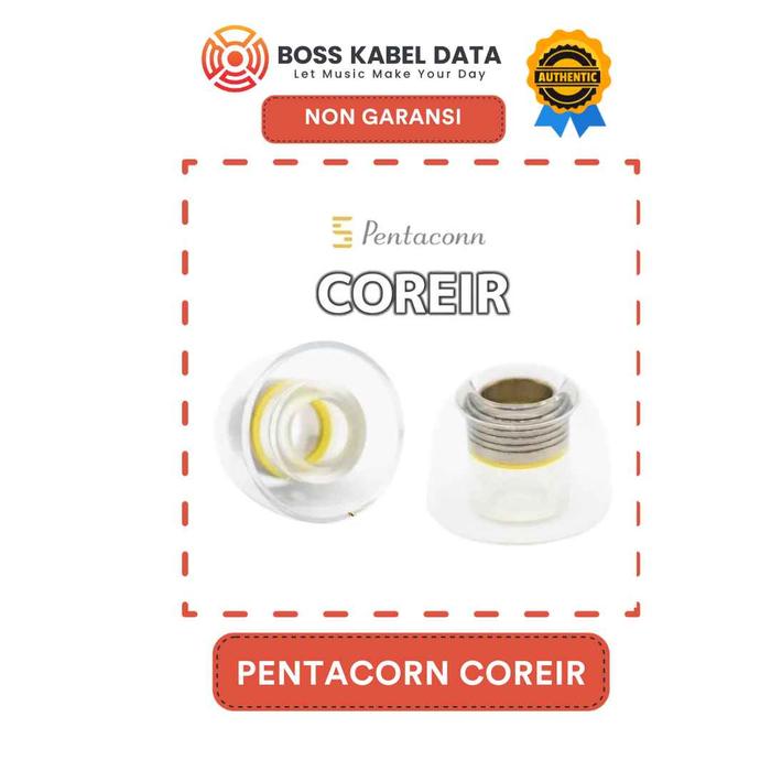 Gambar Pentaconn Coreir Premium Eartips Silicone With BRASA Metal Core - S dari bosskabeldata undefined Tokopedia