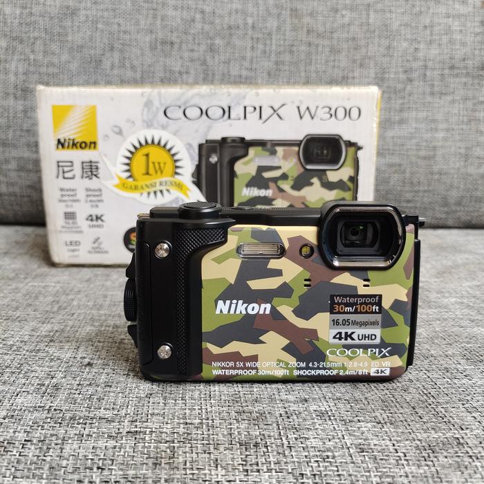 Gambar Nikon COOLPIX W300 NEW resmi Alta Nikindo - Camo Army dari yudhistira jaya electronic undefined Tokopedia