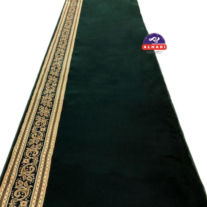 Gambar Alhadi Karpet Masjid MOSGRA METERAN Ukuran 100 x 120cm Ketebalan 14mm Sajadah Mushola Turki - Mosgra-2 dari Alhadi Official Store undefined Tokopedia