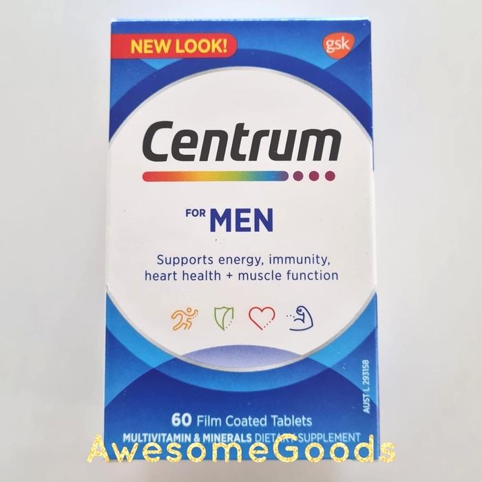 Gambar Centrum Australia For Men 60 Tablets dari AwesomeGoods undefined Tokopedia