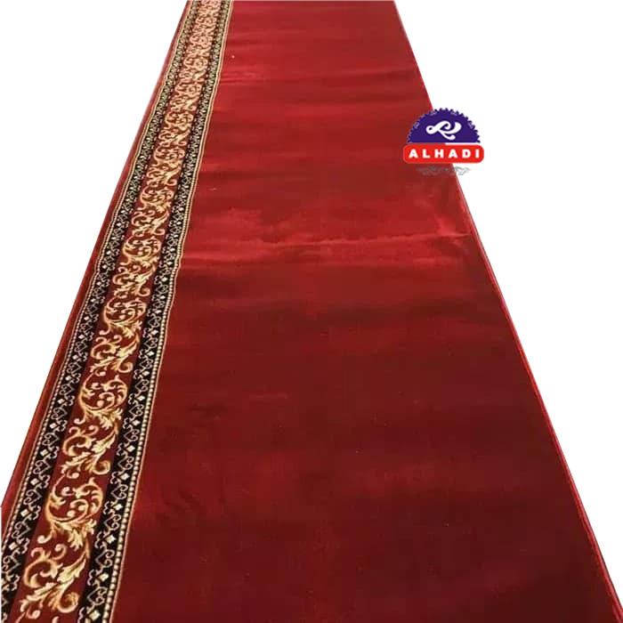 Gambar Alhadi Karpet Masjid MOSGRA METERAN Ukuran 100 x 120cm Ketebalan 14mm Sajadah Mushola Turki - Mosgra-9 dari Alhadi Official Store undefined Tokopedia