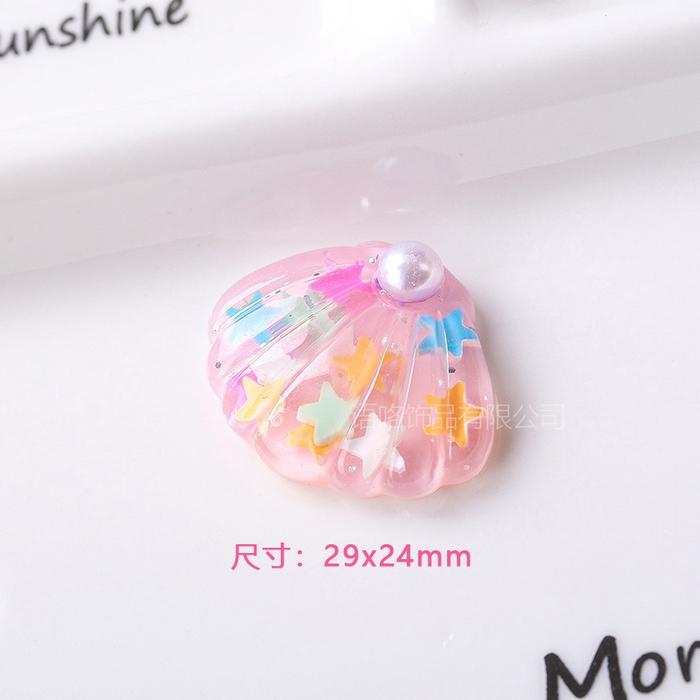 Gambar CCA12 Cake Topper Kerang Bintang Laut Starfish Seashell Mermaid Hias - S3-Pink dari Nyonya Lie undefined Tokopedia