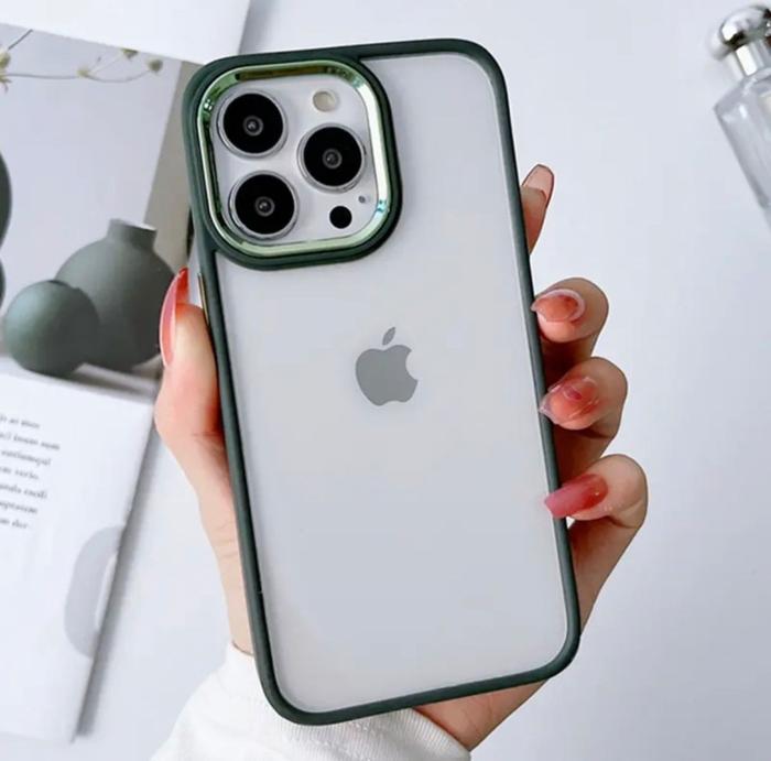 Gambar Iphone 15 / Pro / Plus / Pro Max Electro Hybrid Original Hard Case Pc - HIJAU TUA, IPHONE 15 6.1 dari Original Shop Nillkin undefined Tokopedia