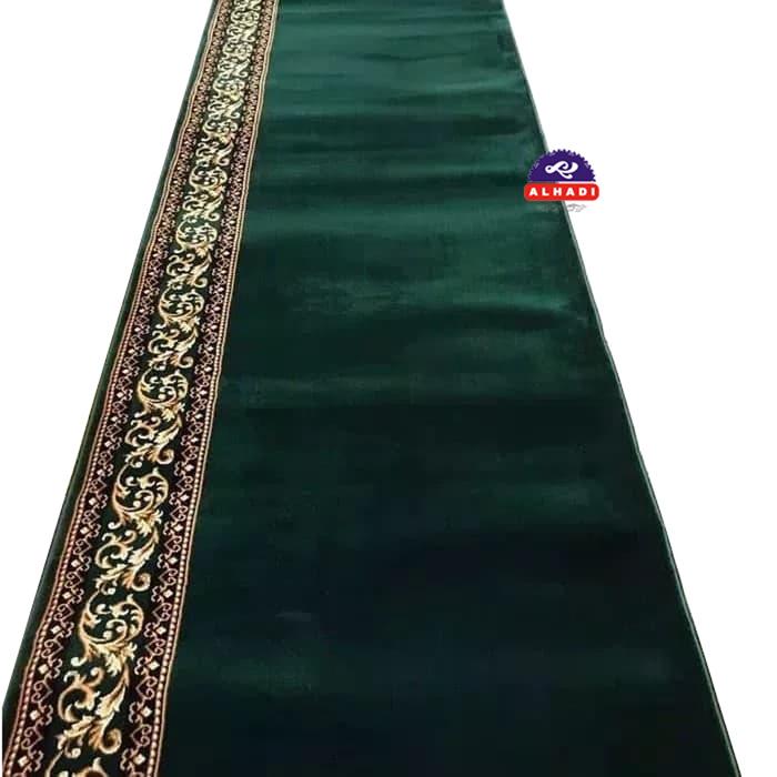 Gambar Alhadi Karpet Masjid MOSGRA METERAN Ukuran 100 x 120cm Ketebalan 14mm Sajadah Mushola Turki - Mosgra-10 dari Alhadi Official Store undefined Tokopedia