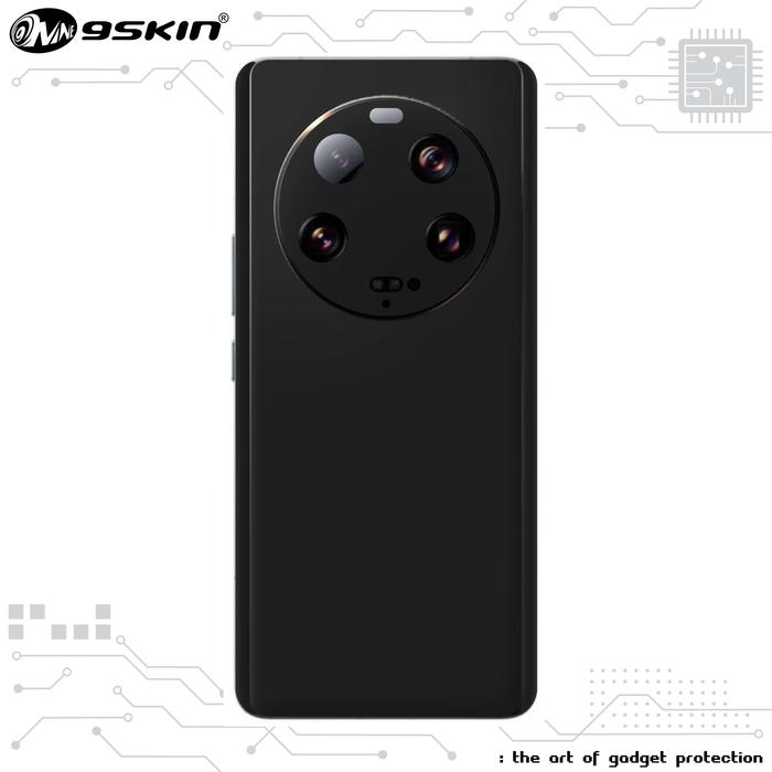 Gambar 9Skin - Xiaomi 13 Ultra Skin Protector - 3M Special Textures - Black Doff, Back&Screen dari 9SKIN Premium undefined Tokopedia