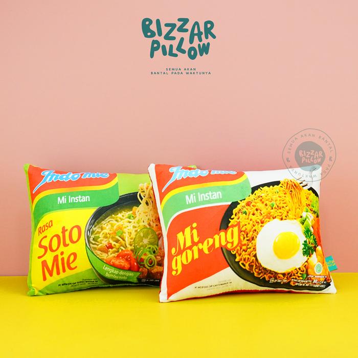 Gambar Bantal snack lucu dan Unik dari Bizzarpillow undefined Tokopedia