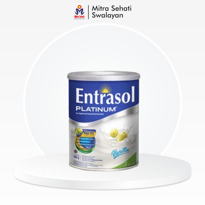 Gambar ENTRASOL PLATINUM VANILA 400gr, 800gr KALENG-Mitra sehati swalayan - 400gr dari Mitra Sehati Swalayan undefined Tokopedia