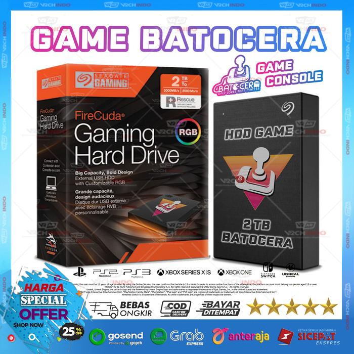 Gambar 2TB Hardisk External Games Batocera - All in One Console Emulator !! - Batocera 2TB dari PT.VRCHINDO Digital Solution undefined Tokopedia