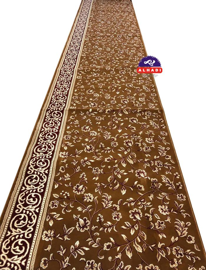 Gambar Alhadi Karpet Masjid MOSGRA METERAN Ukuran 100 x 120cm Ketebalan 14mm Sajadah Mushola Turki - Mosgra-13 dari Alhadi Official Store undefined Tokopedia