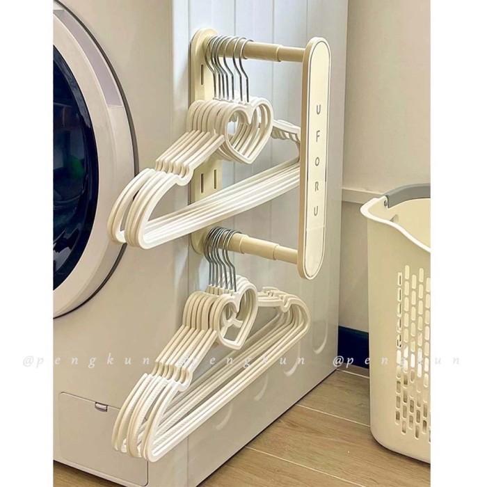 Gambar Hanger Storage Handy Tool Rack Retractable Perforation dari DE NEW LIFE undefined Tokopedia