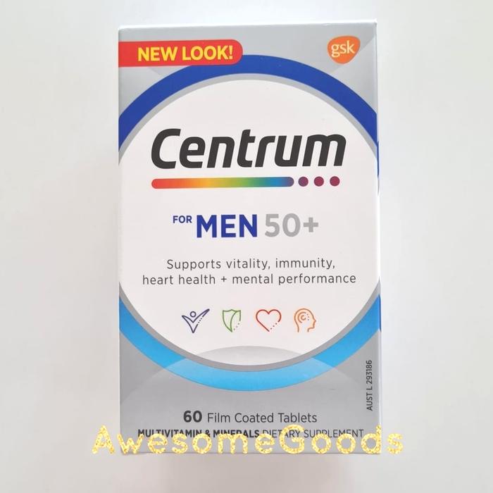 Gambar Centrum Australia For Men 50+ 60 Tablets dari AwesomeGoods undefined Tokopedia