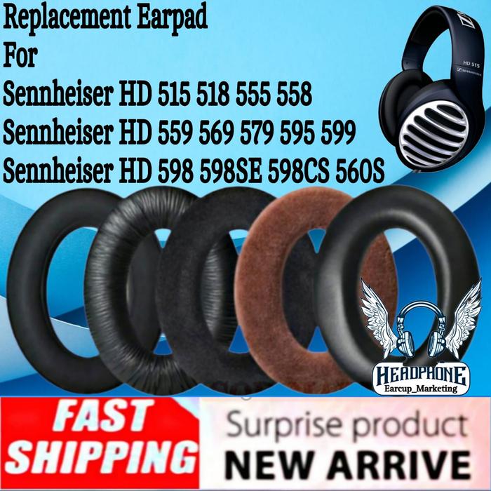 Jual Bantalan Busa Earcup Earpad Headphones Foam Sennheiser HD515