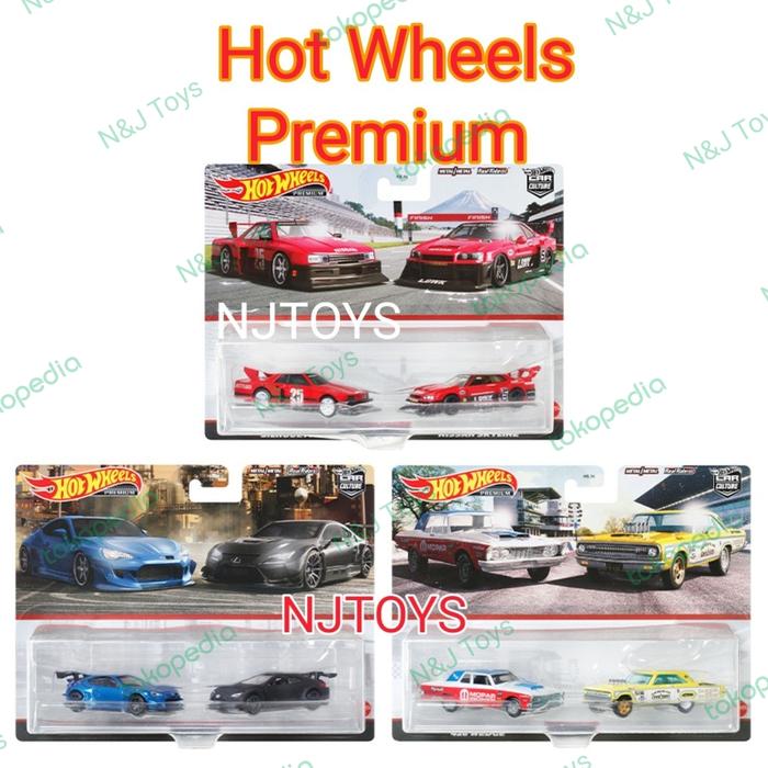 Gambar Hot Wheels Premium Twin Pack Nissan LBWK Full set - Nissan LBWK Ful dari NJTOYS undefined Tokopedia