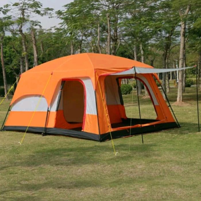 Gambar Tenda Glamping 12 Orang dari Bamega Camp Store undefined Tokopedia