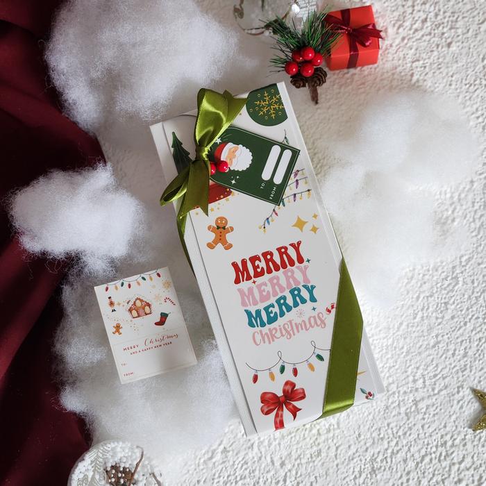 Gambar WONDERLAND Hampers Christmas - Hadiah Gift Natal dan Tahun Baru - ALABSTER, Warm Wood dari Java Botol undefined Tokopedia