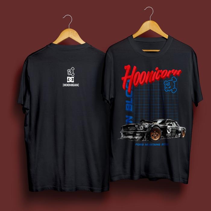 Gambar "Hoonicorn Hoonigan Ken Block" t-shirt - Hitam, XXXL dari Rebellion Bros. undefined Tokopedia