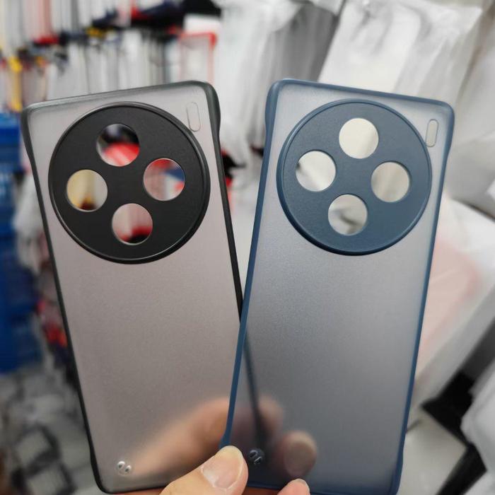 Gambar Case Vivo X100 / X100 Pro Matte Borderless Pc + Tpu Frameless Clear Hp - Borderless Itam, Vivo X100 dari Zaneta Case undefined Tokopedia