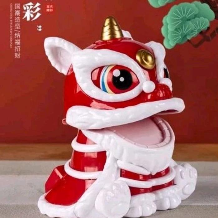 Gambar Pajangan Barongsai Pajangan Dashboard Mobil Dekorasi Fengshui - Merah dari VON_NEW undefined Tokopedia