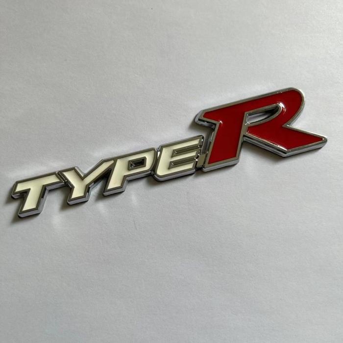 Gambar Emblem 3D Sticker Mobil TYPE-R Stiker Logam TypeR TYPE R Logam Tebal - Putih Merah dari FIA FINANCE IMPORT AUTO undefined Tokopedia