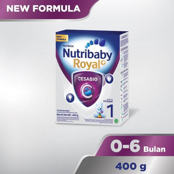 Gambar Nutribaby Royal+ Cesabio 1 Formula Bayi Bubuk 400 gr dari Dekorumac undefined Tokopedia