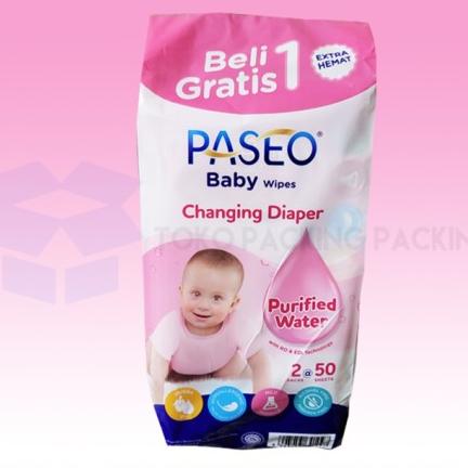Gambar Paseo Baby Wipes Changing Diaper Tisu Basah 50 Sheets Jojoba-Chamomile - JOJOBA dari laris kartasura undefined Tokopedia