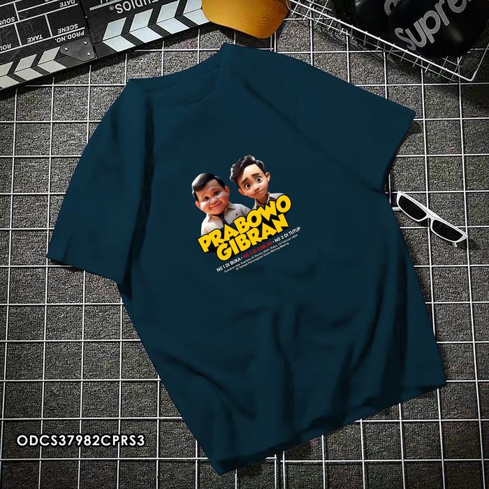 Gambar Kaos Kampanye Relawan Prabowo Gibran Hitam Putih Kuning Biru Merah dll - Biru ITB, 5XL dari Suplier Kaos Jakarta undefined Tokopedia