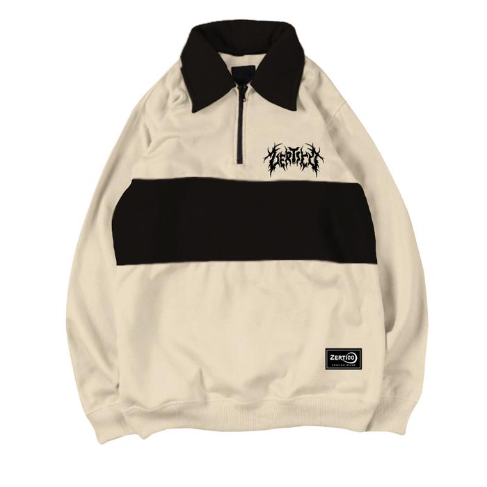 Promo Sweater Rugby Halfzip Jaket Kerah Crewneck Baju Distro Fleece Premium  Mint Cream, XXL di Ungsira Store Tokopedia