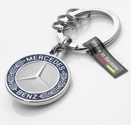 Jual Gantungan kunci Stuttgartt, blue, Original Mercedes-Benz