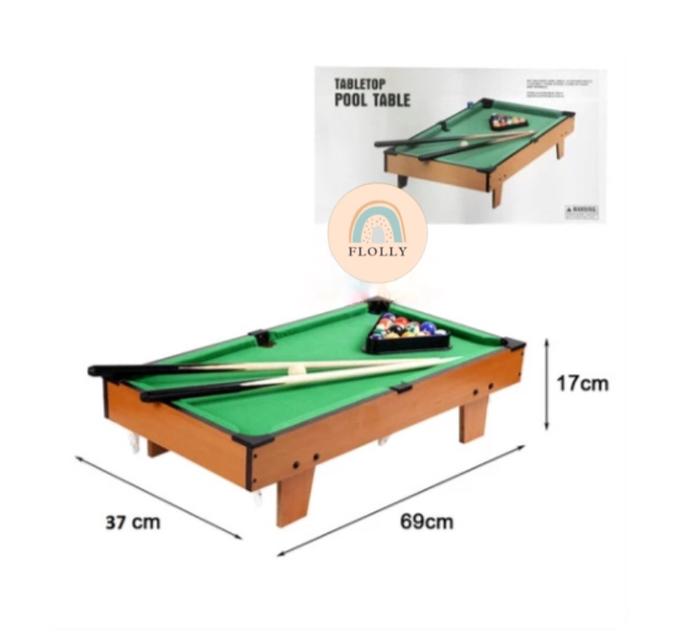 Promo Meja Billiard Mini Tabletop Pool Table Game Mainan Meja